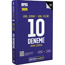 Pegem 2026 Kpss Gk-gy 10 Deneme
