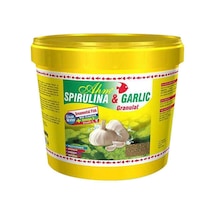 Ahm Spirulina Ve Garlic Ganulat Balık Yemi 3000 G