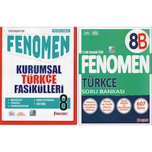 Fenomen 8.sınıf Kurumsal Türkçe Fasikülleri +fenomen 8. Sınıf 8b Türkçe 2 Kitap