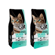 Mr. Cat Happy Kısırlaştırılmış Somonlu Kedi Maması 2 x 2500 G