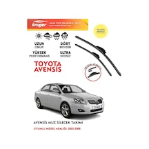 Toyota Avensis Silecek Silgi Silgeç Silgeç Silgi Takımı 2004 Model Araca Özel Aparat