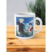 Banana Fish Baskılı Kupa Bardak Model 13 Çok Renkli
