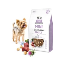 Brit Care Küçük Irk Biftekli Fd Raw Delights Yetişkin Köpek Maması 2 KG