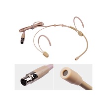 İyi Kalite Kulaklık Mikrofon Kondansatör Mikrofon 4-pin Mini Xlr Fiş Kablosuz Vücut Paketi Vericisi İçin