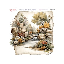 Ütü İle Rub On Transfer Kağıdı 30x30cm Rb-1012
