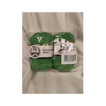 Madame Cotton Yeşil El Örgü İpi 2 Adet - Amigurumi İpi - Renk: 018