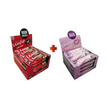 Chocodark Fındıklı Bitter 16 Tatlı Ekşi Pre-probiyotik 16 Toplam 32 Adet 38g.protein Bar