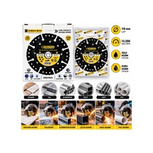 Diyarı Fırsat Max-5504 Çok Amaçlı Kesme Diski 115x22,2 Mm 10'lu Paket