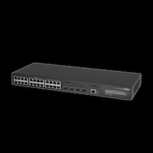 Dahua As5500-24gt4xf, 24 Port Gigabit, 4 Port 10g Sfp, L3 Yönetilebilir, Rack Mount Switch