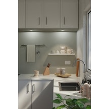 Yankı-BYEG 60 cm Mat Beyaz Mdf Gizli Bağlantı Duvar Rafı