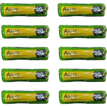 Arma Naylon Tadilat Boya Koruyucu Örtü Poşet Kalın Pratik Branda - 4x5 Metre - 20 M2 - 10 Paket