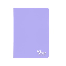 Colors A4 80 Yaprak Çizgili Defter, Mor Çok Renkli