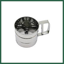Bezos Pratik Çevirmeli Metal Un Eleği Bzs01