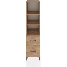 Hyperion Dolap 3 Raflı 2 Çekmeceli 44x44x182 Çam-çam Çam