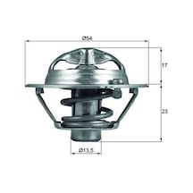 Termostat - Dacia Jogger - Mahle-tx11882d