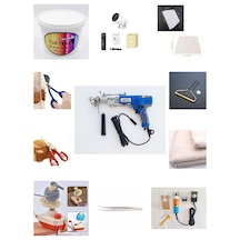 Ak-v Tufting Makinesi Full Set Mavi Ak-v - Turuncu-mavi Tıraş Makinesi Set İçeriği Açıklama Kısmındadır
