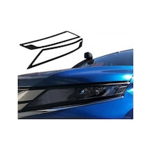 Ducki Mitsubishi L200 2019 Sonrası Far Çerçevesi Abs Plastik