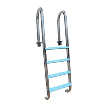 Paslanmaz 4 Basamaklı Havuz Merdiveni Muro Seri Aısı 304 Krom