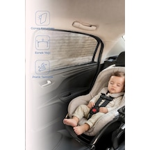 Babyjem Oto Cam Perdesi Büyük (47X107 cm)