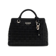 Guess Sandy Siyah Kadın El Çantası Hwwg8418060 Mıknatıs Kapamlı Ana Bölmeana Bölme İçinde 1 Adet Fermuarlı, 1 Adet Açık Cep Ve 1 Adet Fermuarlı Orta Bölmeayarlanabilir, Çıkarılabilir Omuz Askısı