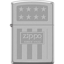 Zippo 1932 Stars Dizayn Çakmak Gri