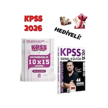 2026 Kpss Vatandaşlık 44 + 10 Deneme Seti 2 Kitap Bigelio Ve Yarg
