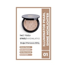 Cocosh She Pearl Shine Aydınlatıcı Highlighter 01 Altın Bronze, Inci Tozu, Yüksek Pigmentasyon, Yumuşak Doku - 01altınbronz Diğer