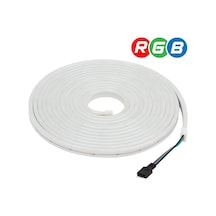 5 Metre Rgb Esnek Neon Led Şerit 12 Volt 6x12mm