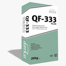 Derz Dolgu Silikonlu Flex, Saten Gri, 20 Kg, Darkss Qf 333 1 P 60 Adet