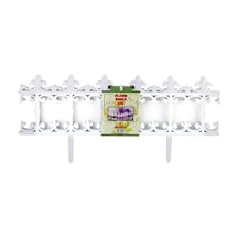Plastik Bahçe Çiti 86x38 Cm 4 Adet