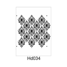 Duvar Dekor Stencil Şablon 40X40 Hd-034