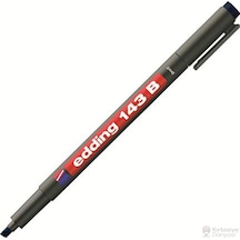 6'lı Siyah Edding 143b Asetat Kalemi 1-3 MM Siyah