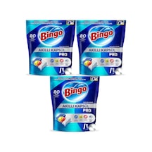 Bingo Akıllı Kapsül Pro Bulaşık Makinesi Deterjanı Tablet 240adet
