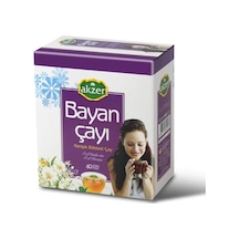 Akzer Bayan Karışık Bitki Süzen Poşet Çay 60 x 1.5 G