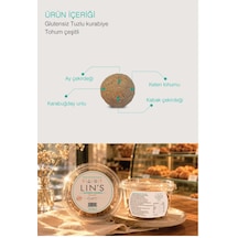 Lin's Glutensiz Tuzlu Kurabiye Tohum Çeşnili 80 Gr