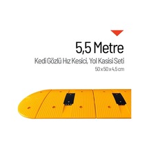Kedi Gözlü Hız Kesici, Yol Kasisi 5,5 Metre-3468