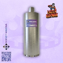 Ø142 X 450mm Srvlzr Lazer Kaynaklı Karot Ucu