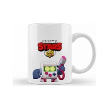 Brawl Stars 8 Bıt Kupa Bardak Porselen No26991 Karışık