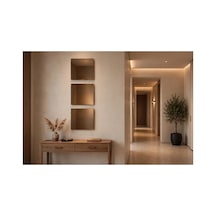 40 Cm X 40 Cm 4 Mm Kare Ayna Gerçek Bronz Ayna 4 Adet Bronz Ayna