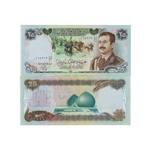 Irak 25 Dinar 1986 Saddam Hüseyin Dönemi. Çok Çok Temiz.