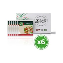 Aly Sade Tortilla Lavaş 30 cm 18'li Paket 6 x 1620 G