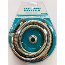 Knıtex Metal Örgülü Duş Hortumu 1.5 Metre Metalik Metalik İplik Diğer