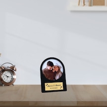 Kişiye Özel Fotoğraflı Ahşap Masa Üstü Çerçeve
