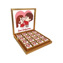 Blackeye The Essence of Chocolate Sevgiliye Hediye Sevgililer Günü Çikolatası 48 Adet Madlen Çikolata