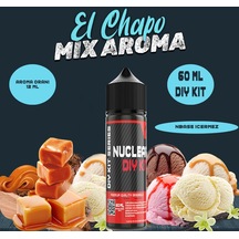 Nuclear 60 Ml Dıy Kit Elchapo Gıda Aroma 12 Ml Aroma İçerir