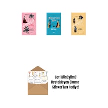 Üç Silahşörler 3 - Bragelonne Vikontu Ciltli + Monte Cristo Kontu + Üç Silahşörler Ciltli + Okuma Sticker'ları