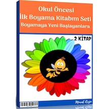 Okul Öncesi İlk Boyama Kitabım Seti (2 Kitap)