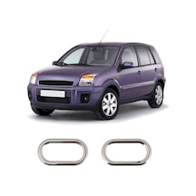 Ford Fusion Uyumlu 2002-2012 Krom Sinyal Çerçevesi 2 Parça Paslanmaz Çelik