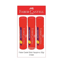 Faber Castell Stick Yapıştırıcı 20 Gr. 3 Adet