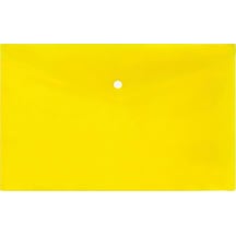 A4 Çıtçıtlı Dosya Sarı 4 Adet Pvc 31 x 24 CM